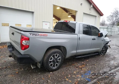2018 Toyota Tundra Double Cab Sr from USA, damaged, VIN 5TFUY5F11JX685769